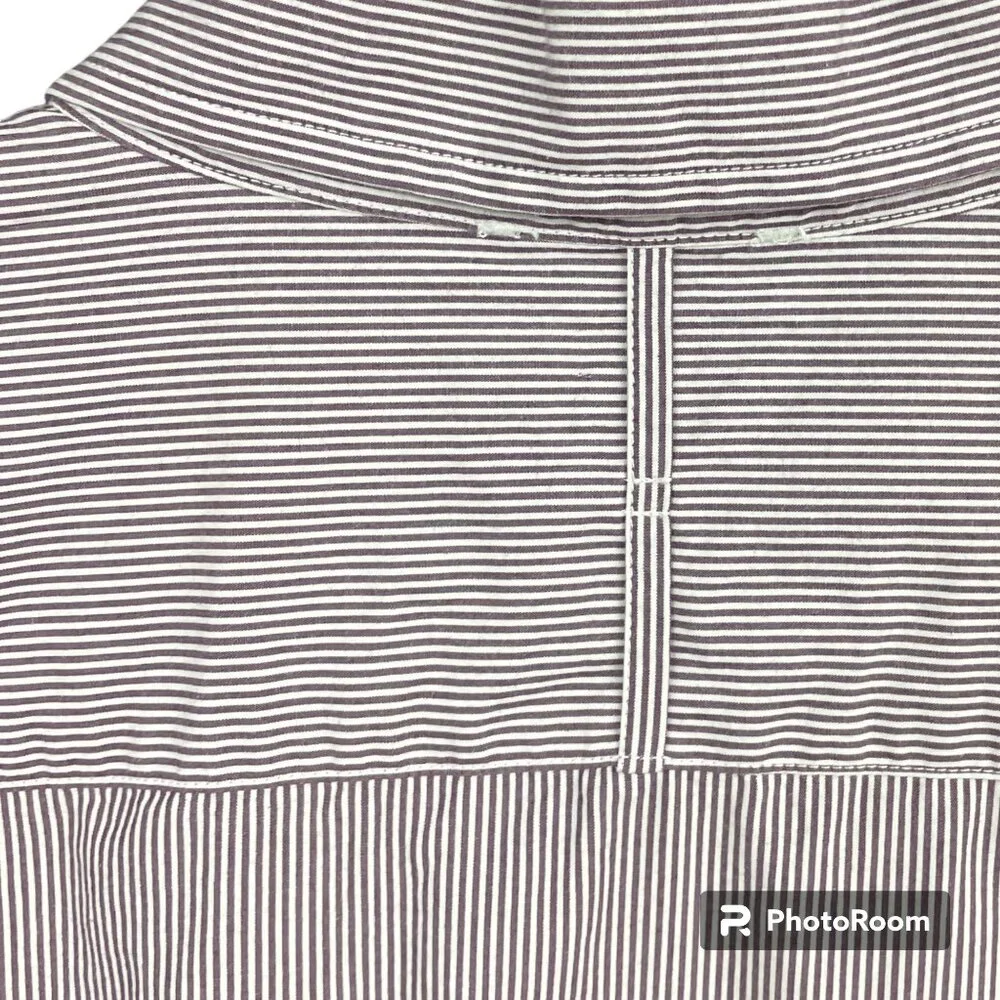 BANANA REPUBLIC Men's EUC Striped Button-Down Long Sleeve | Size‎ XL